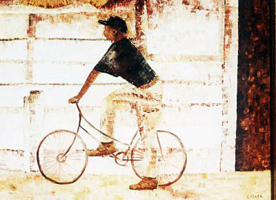 calull art Africa bici