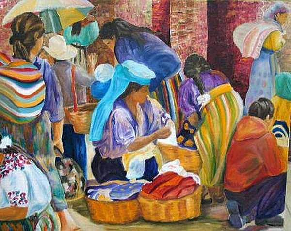 calull art Maya mercado