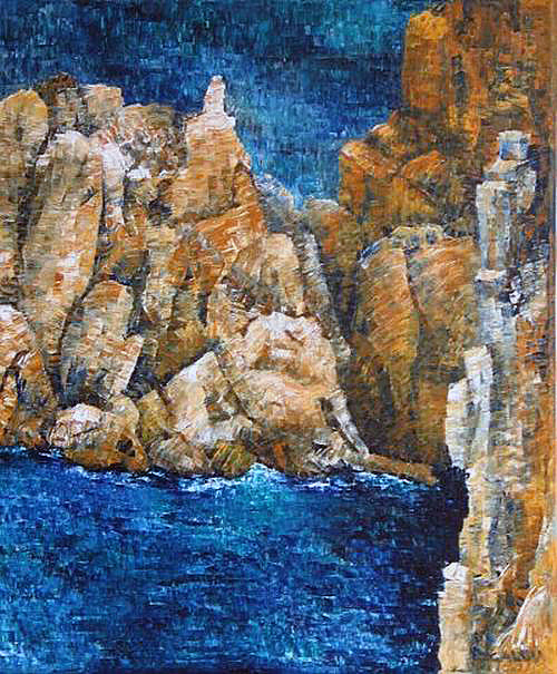 calull art painting sea Talassic